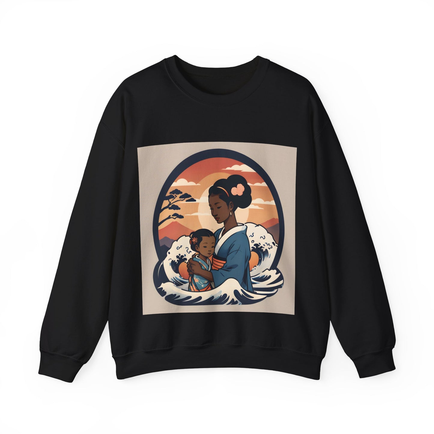 "Princess x Queen"  Single Print Unisex Heavy Blend™ Crewneck Sweatshirt