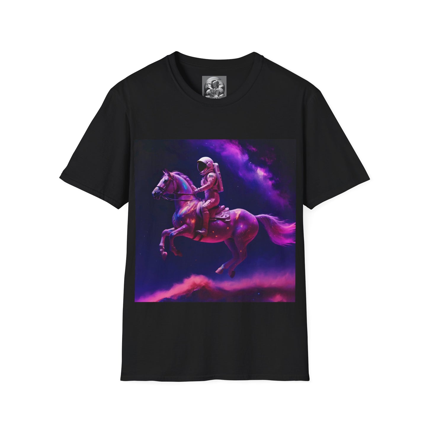 "Goodnight space cowboy" Single Print Unisex Softstyle T-Shirt