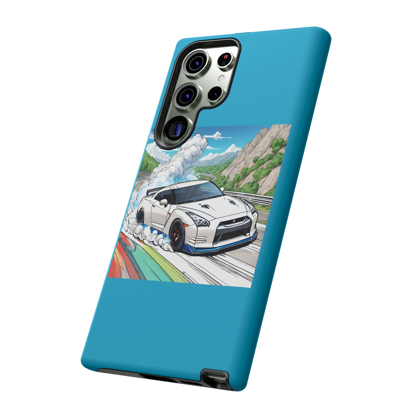 " Go, Go, Go Racing !!!!!!" Single Print Tough Cases