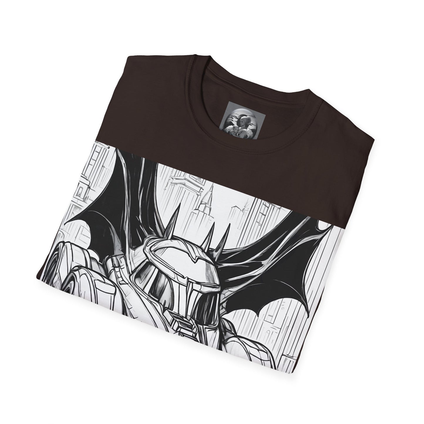 "Automobiliá de Chiroptera" Single Print Unisex Softstyle T-Shirt