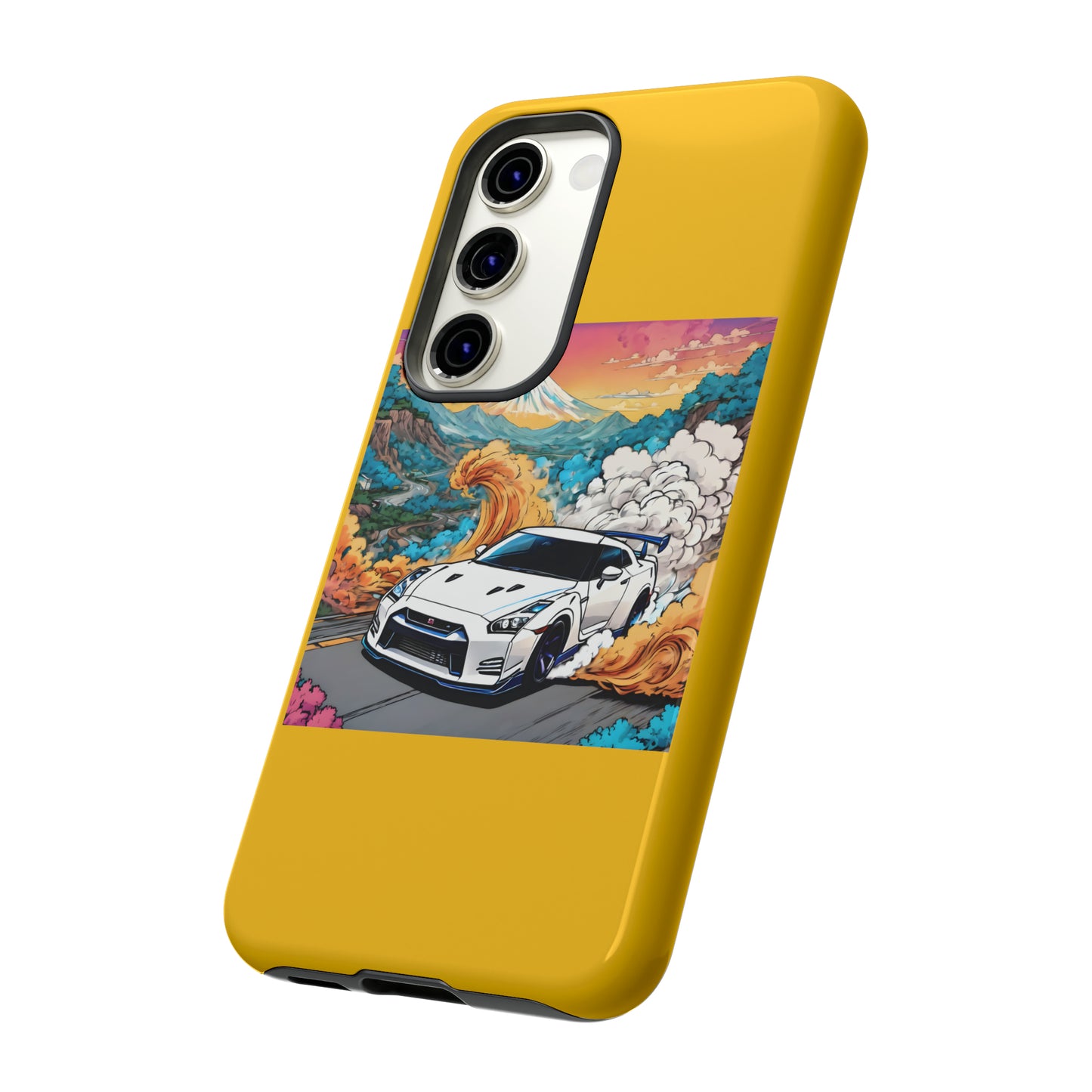 " Go, Go, Go Racing !!!!!!" Single Print Tough Cases