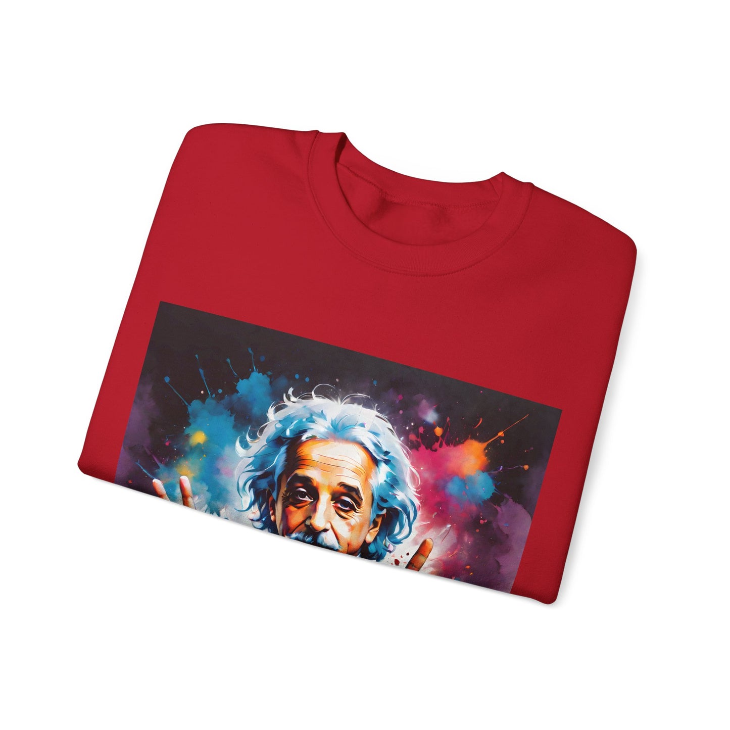 "The theory of everything" Single Print Unisex Heavy Blend™ Crewneck Sweatshirt