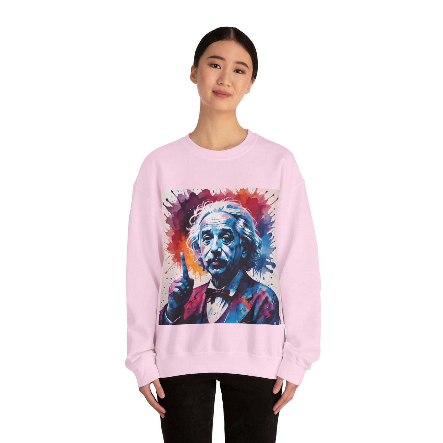 "The theory of everything" Single Print Unisex Heavy Blend™ Crewneck Sweatshirt