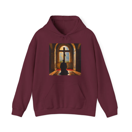 "In God we trust" Single Print Unisex Heavy Blend™ Hooded Sweatshirt