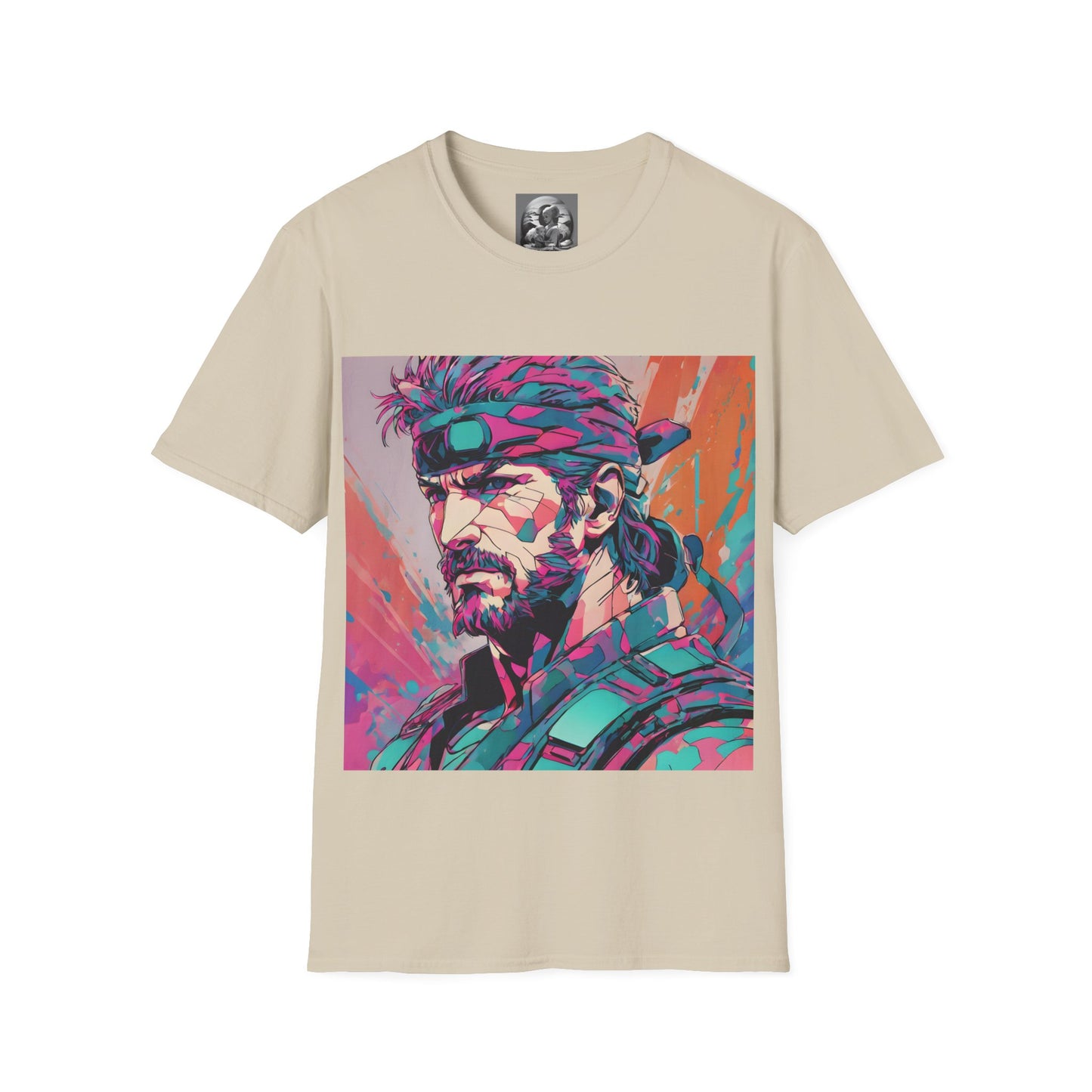 "Snake Eater" Single Print Unisex Softstyle T-Shirt