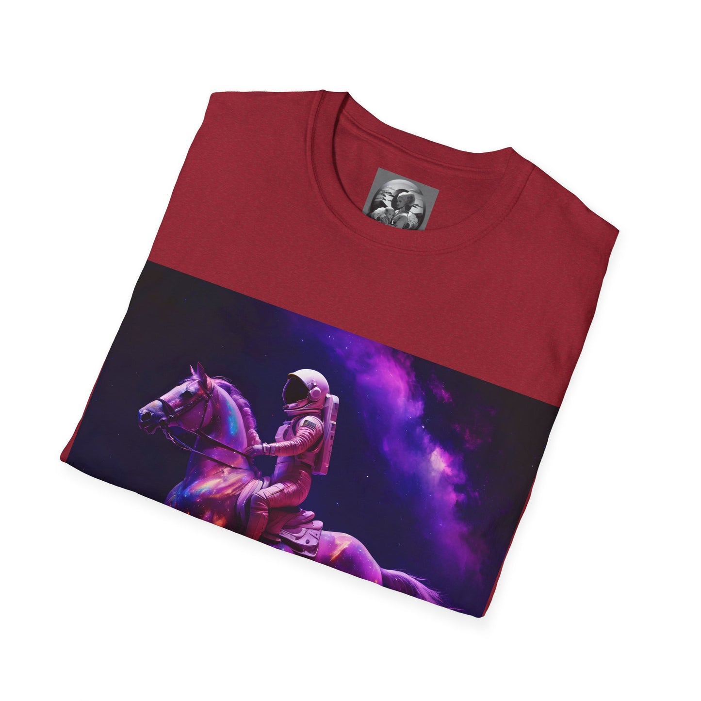 "Goodnight space cowboy" Single Print Unisex Softstyle T-Shirt