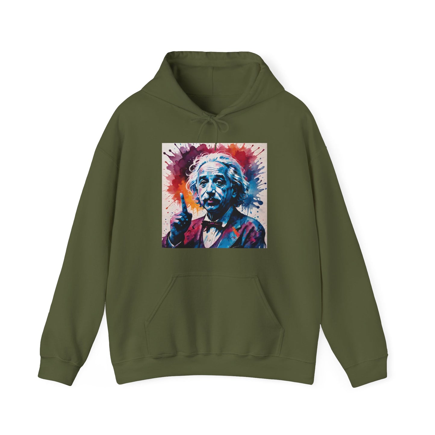 "The theory of everything" Single Print Unisex Heavy Blend™ Hooded Sweatshirt