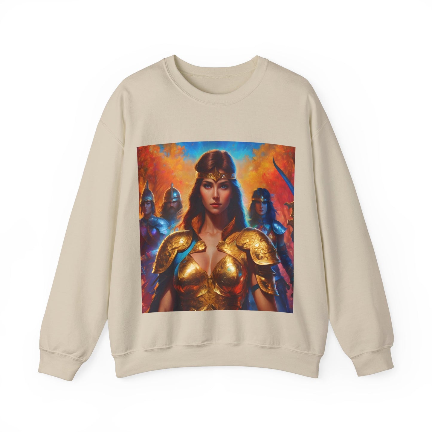 " Retro medical fantasy" Single Print Unisex Heavy Blend™ Crewneck Sweatshirt