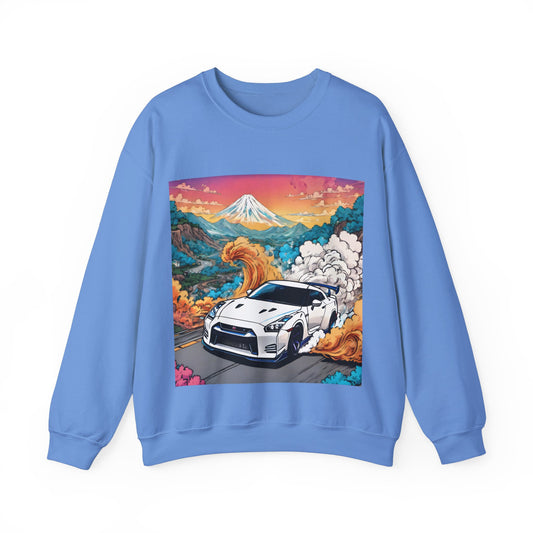 " Go, Go, Go Racing !!!!!!" SinglePrint Unisex Heavy Blend™ Crewneck Sweatshirt