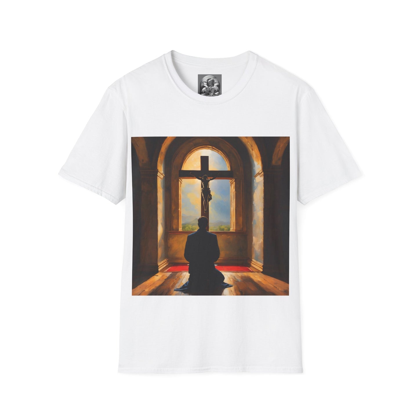 "In God we trust" Single Print Unisex Softstyle T-Shirt