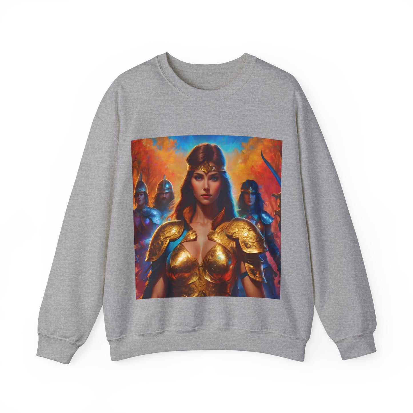 " Retro medical fantasy" Single Print Unisex Heavy Blend™ Crewneck Sweatshirt