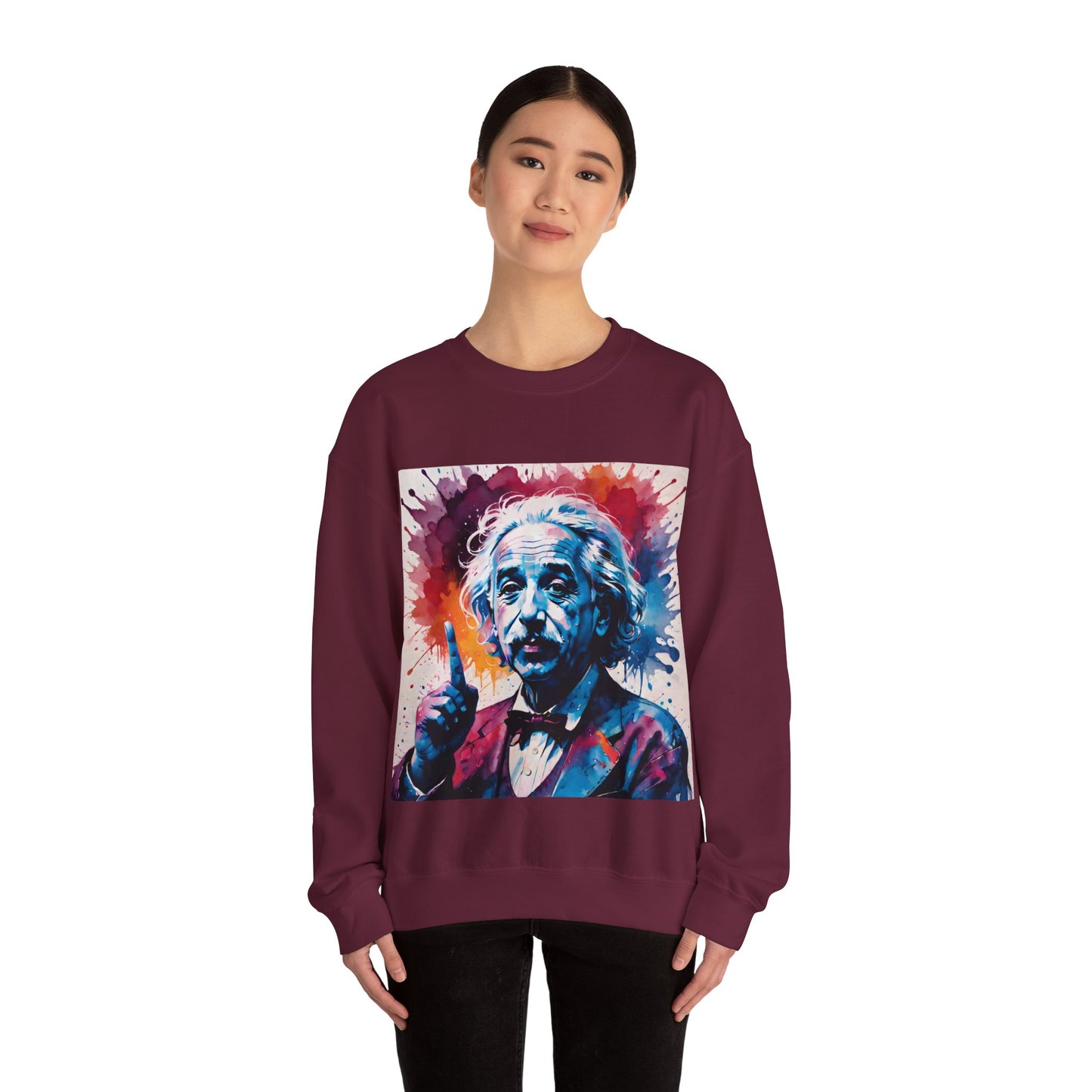 "The theory of everything" Single Print Unisex Heavy Blend™ Crewneck Sweatshirt