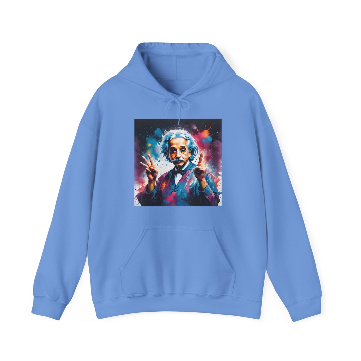 "The theory of everything" Single Print Unisex Heavy Blend™ Hooded Sweatshirt