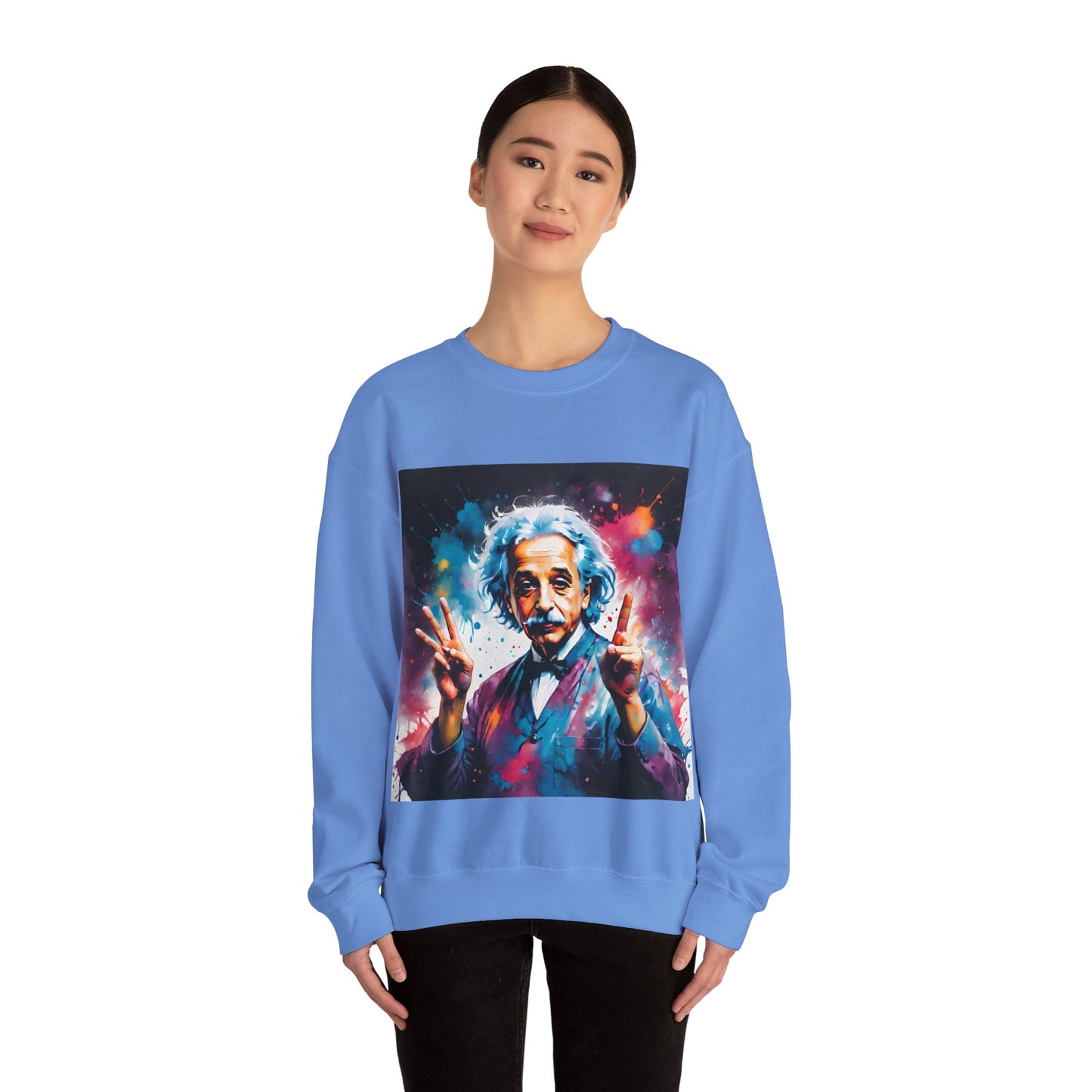 "The theory of everything" Single Print Unisex Heavy Blend™ Crewneck Sweatshirt