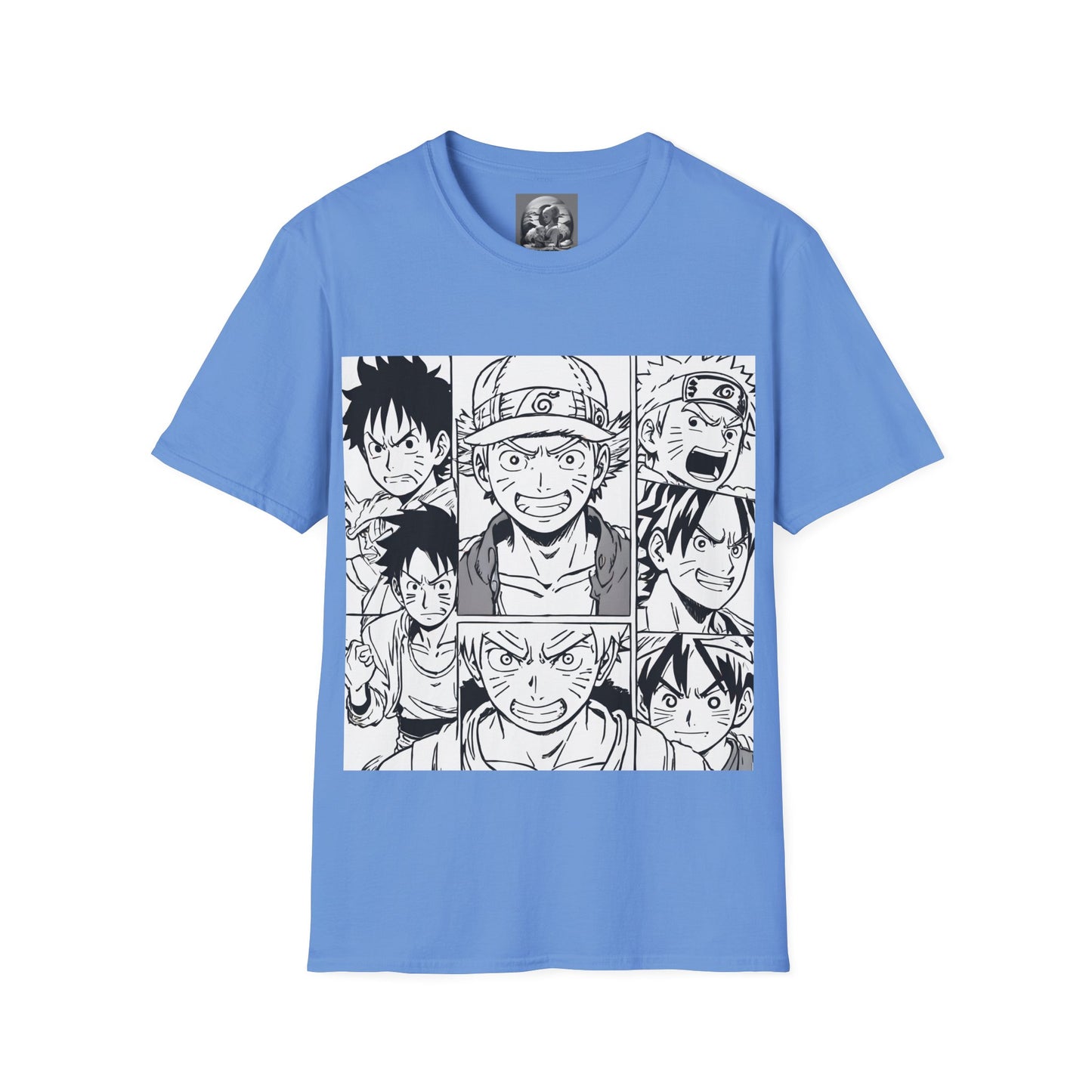 "Shonen Allstars" Single Print Unisex Softstyle T-Shirt