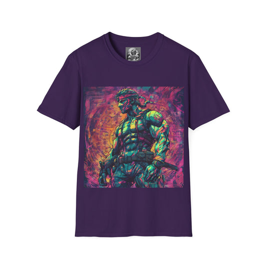 "Snake Eater" Single Print Unisex Softstyle T-Shirt