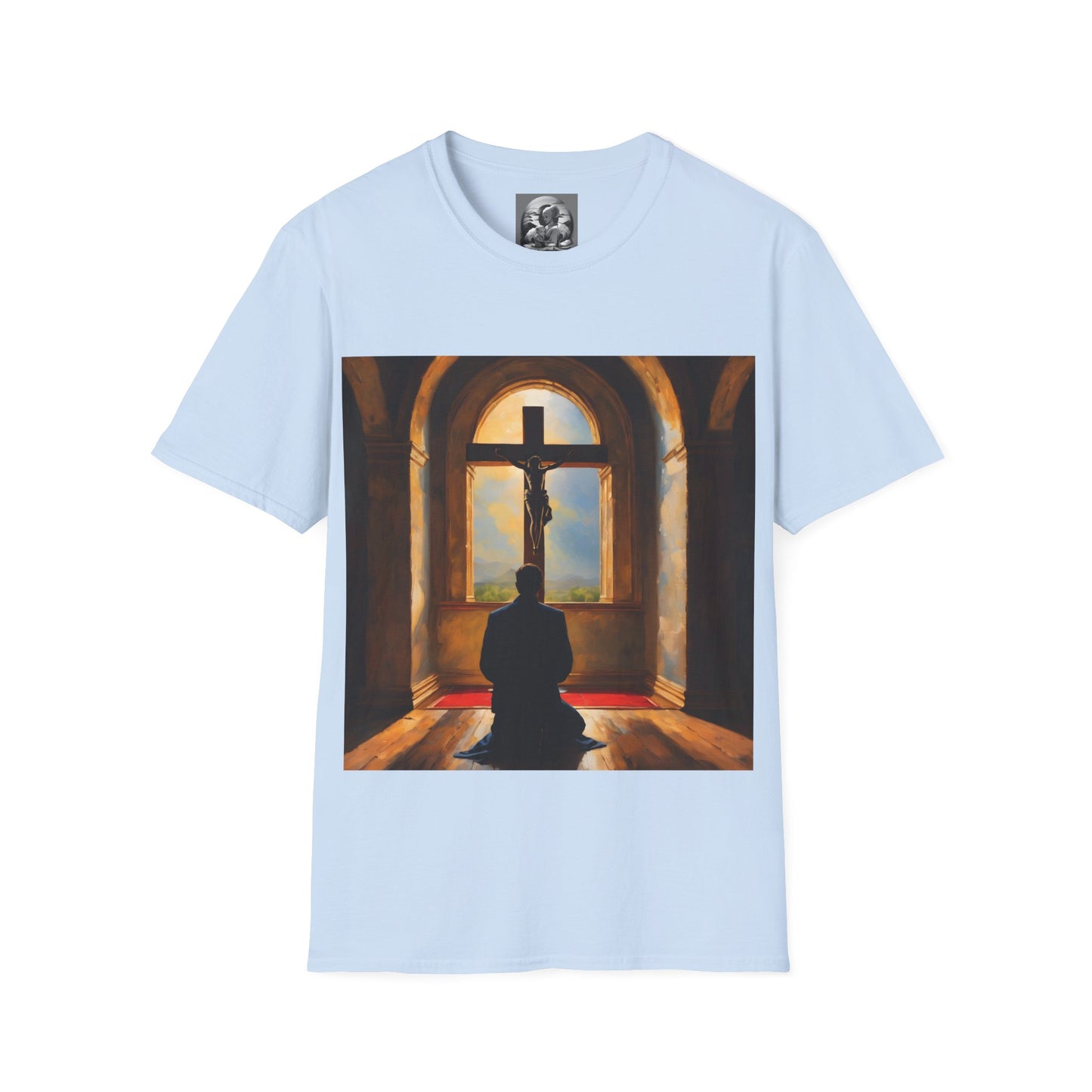 "In God we trust" Single Print Unisex Softstyle T-Shirt