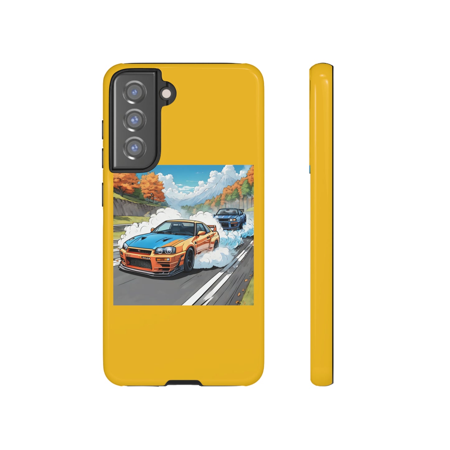 " Go, Go, Go Racing !!!!!!" Single Print Tough Cases