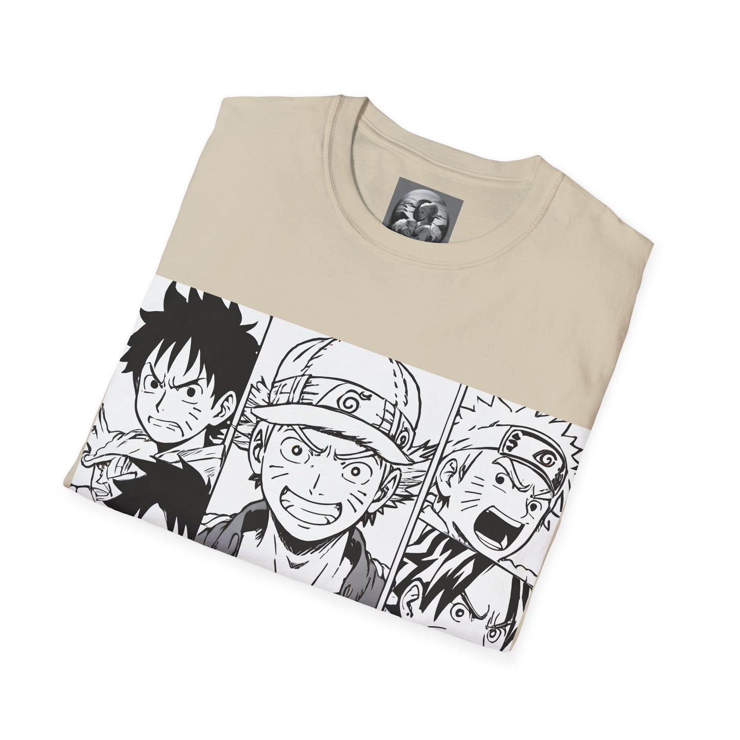 "Shonen Allstars" Single Print Unisex Softstyle T-Shirt