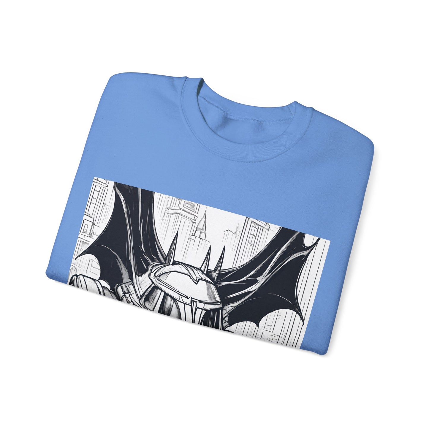 "Automobiliá de Chiroptera" Single Print Unisex Heavy Blend™ Crewneck Sweatshirt