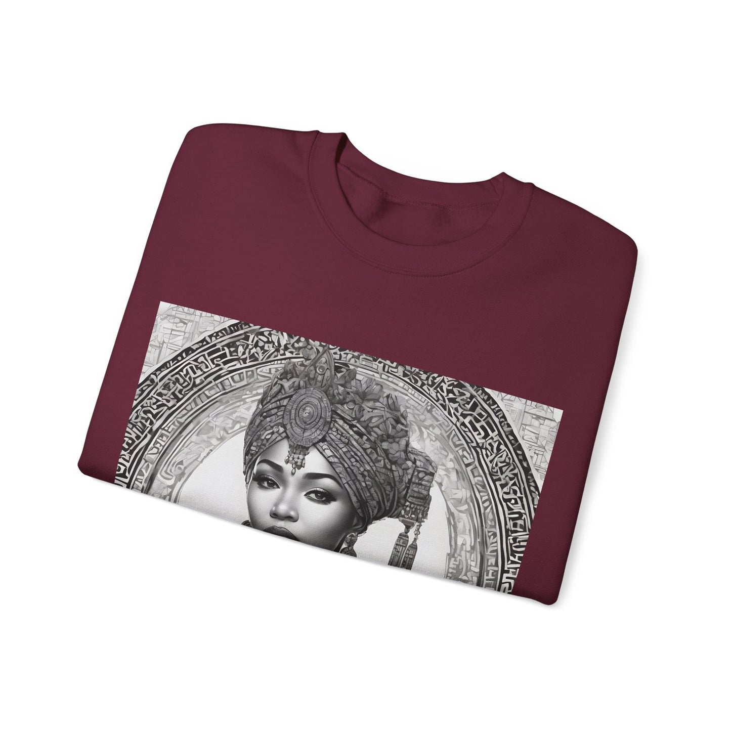 "Queen of Heritage" Unisex Heavy Blend™ Crewneck Sweatshirt