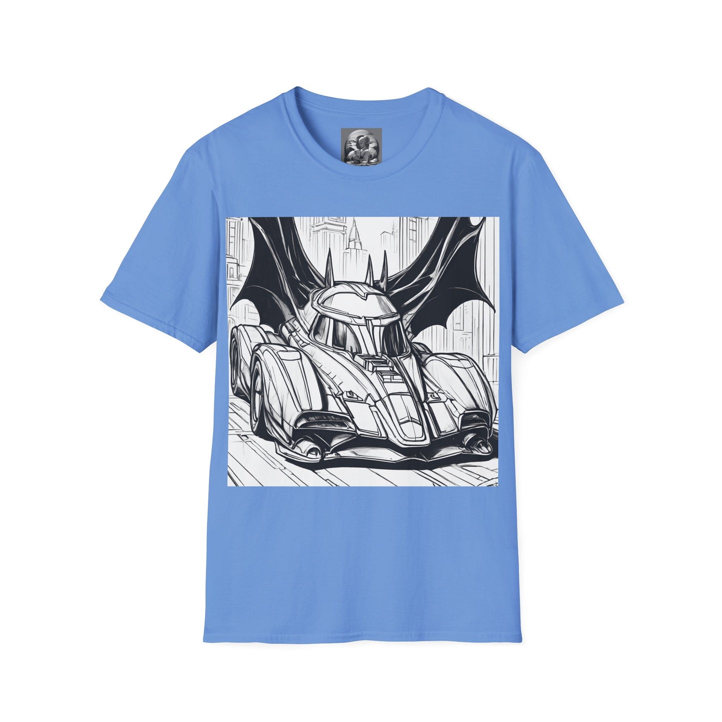 "Automobiliá de Chiroptera" Single Print Unisex Softstyle T-Shirt