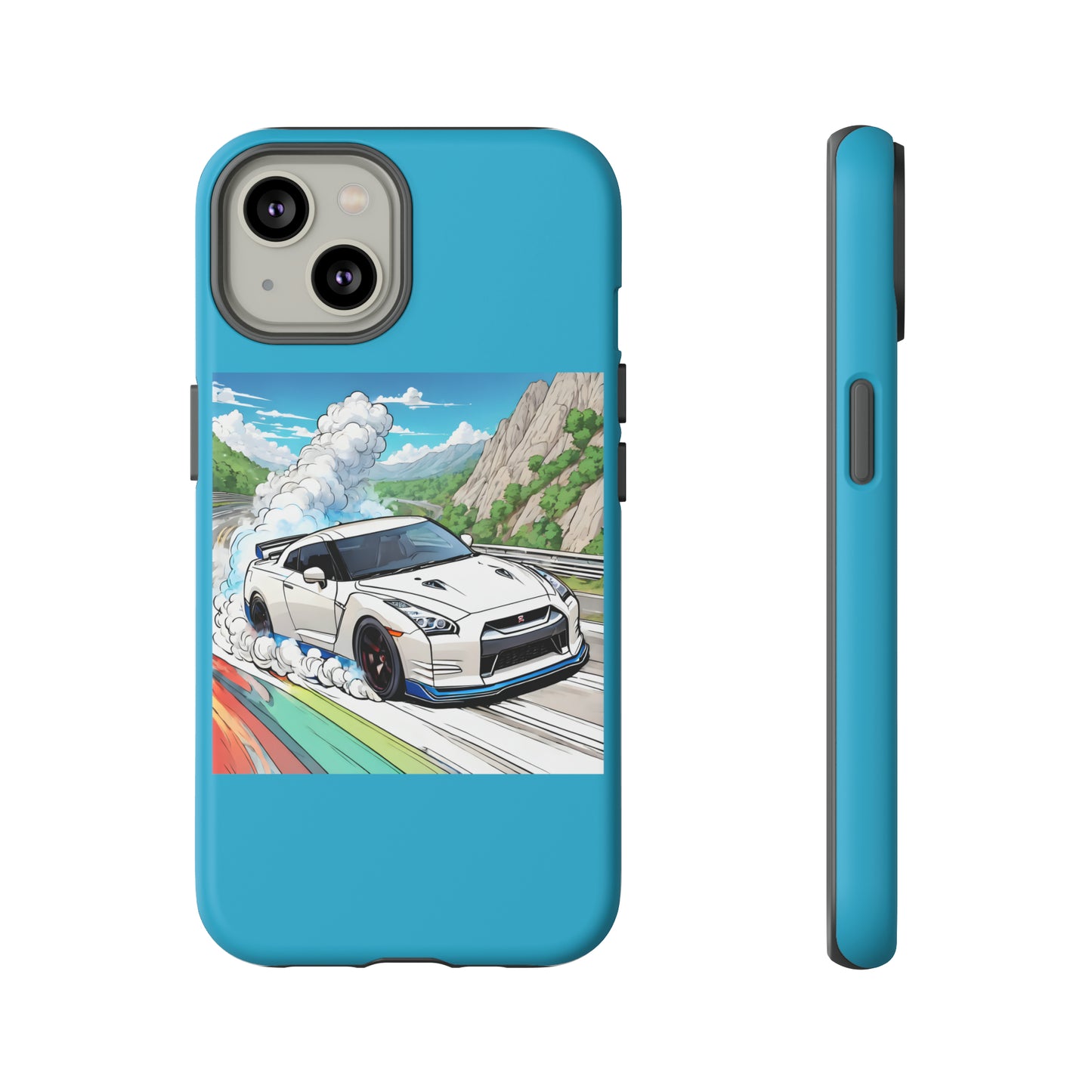 " Go, Go, Go Racing !!!!!!" Single Print Tough Cases