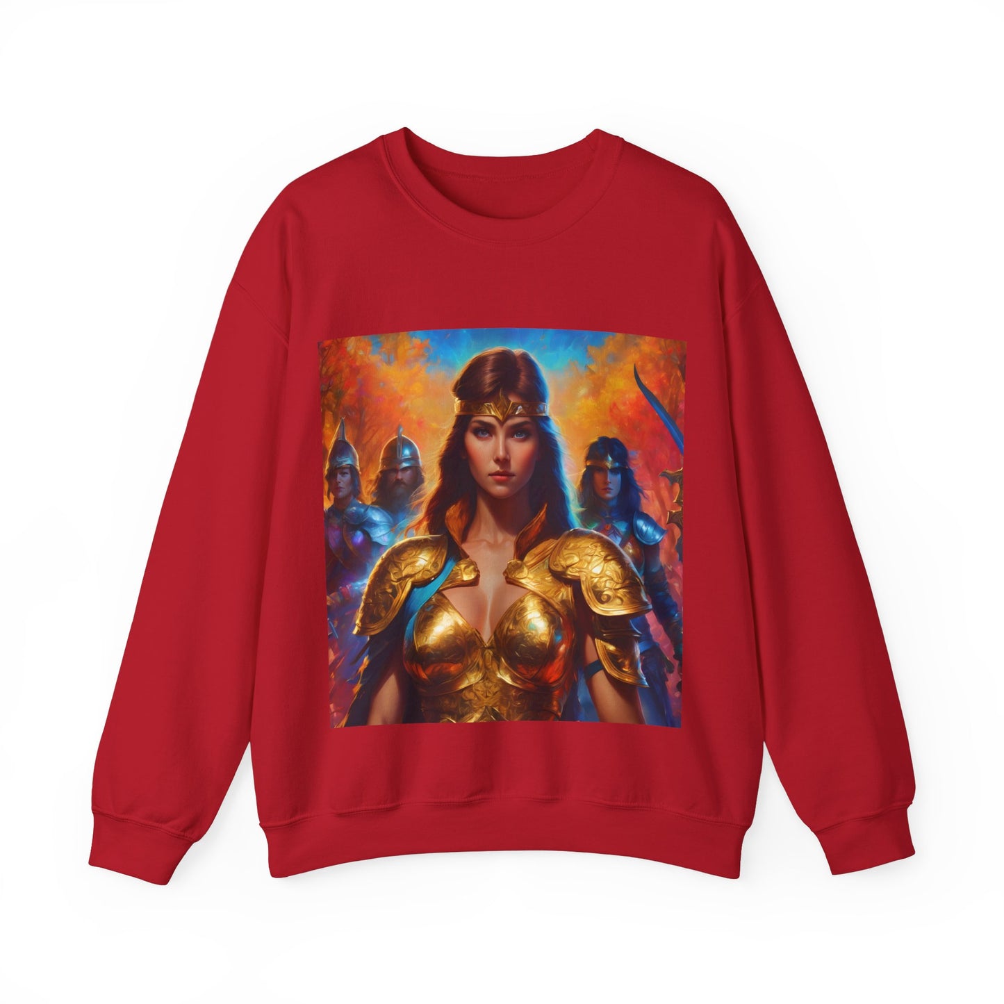 " Retro medical fantasy" Single Print Unisex Heavy Blend™ Crewneck Sweatshirt