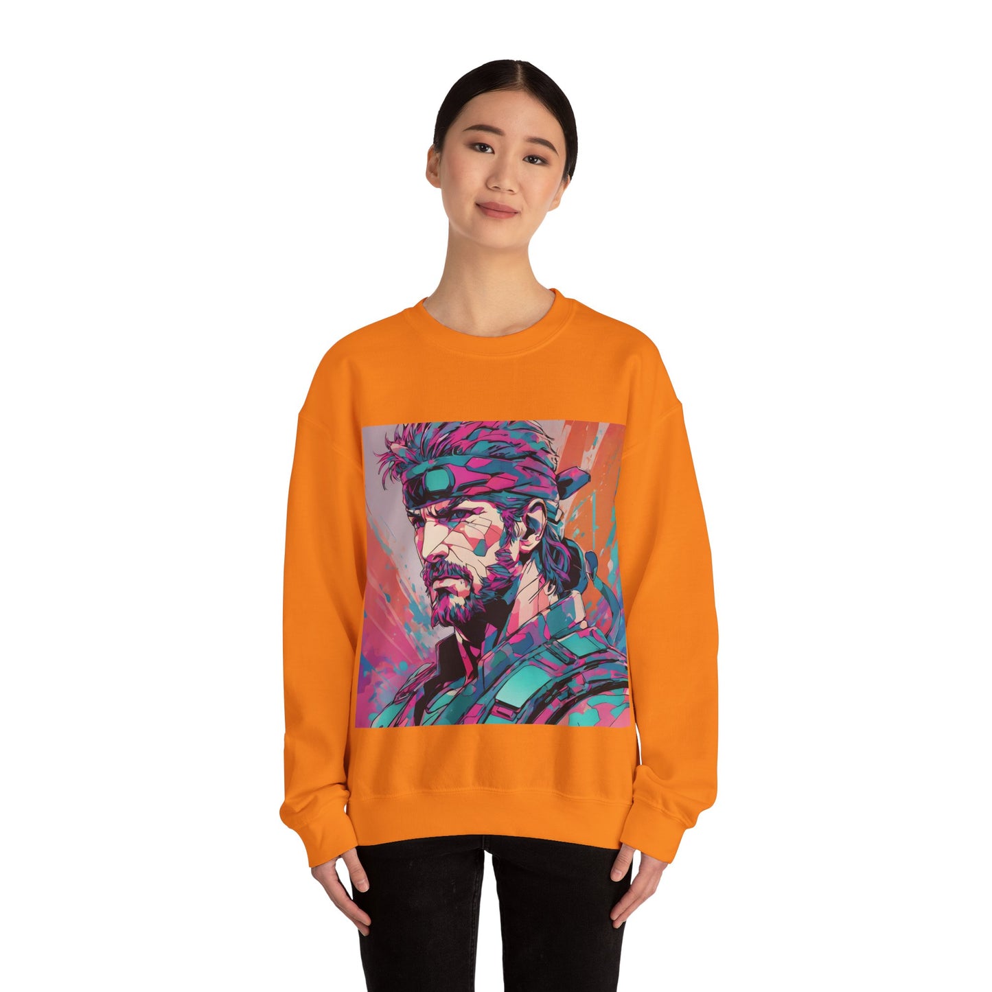 "Snake Eater" Single Print Unisex Heavy Blend™ Crewneck Sweatshirt