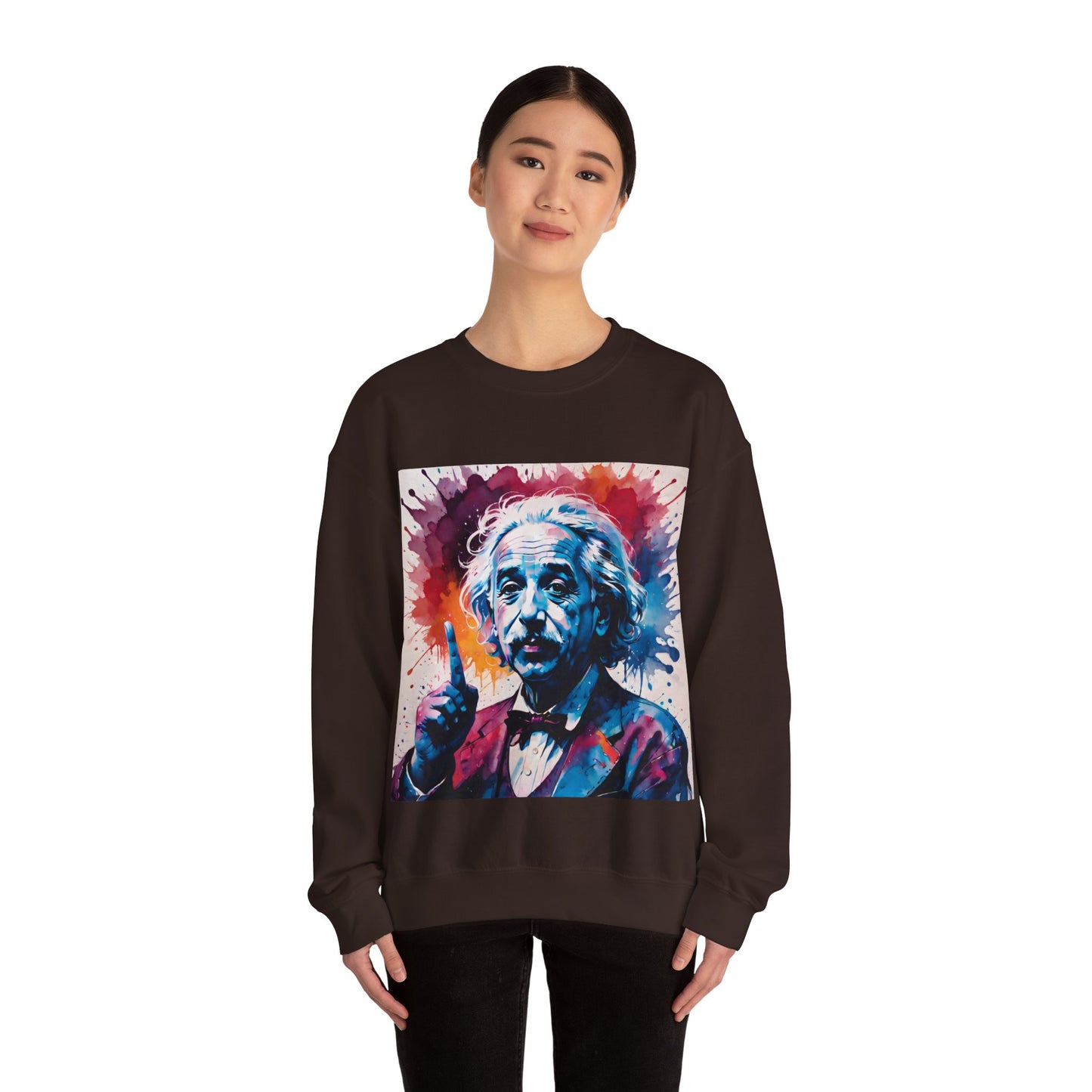 "The theory of everything" Single Print Unisex Heavy Blend™ Crewneck Sweatshirt