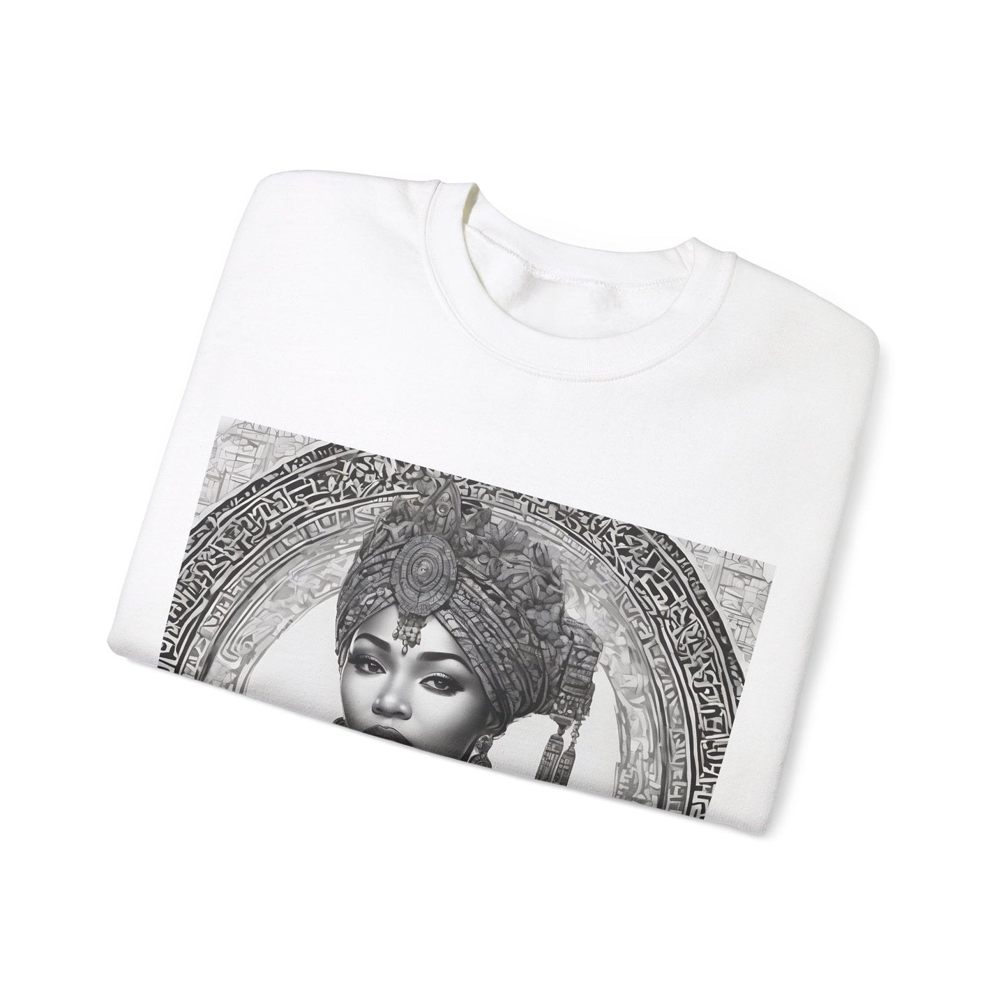 "Queen of Heritage" Unisex Heavy Blend™ Crewneck Sweatshirt