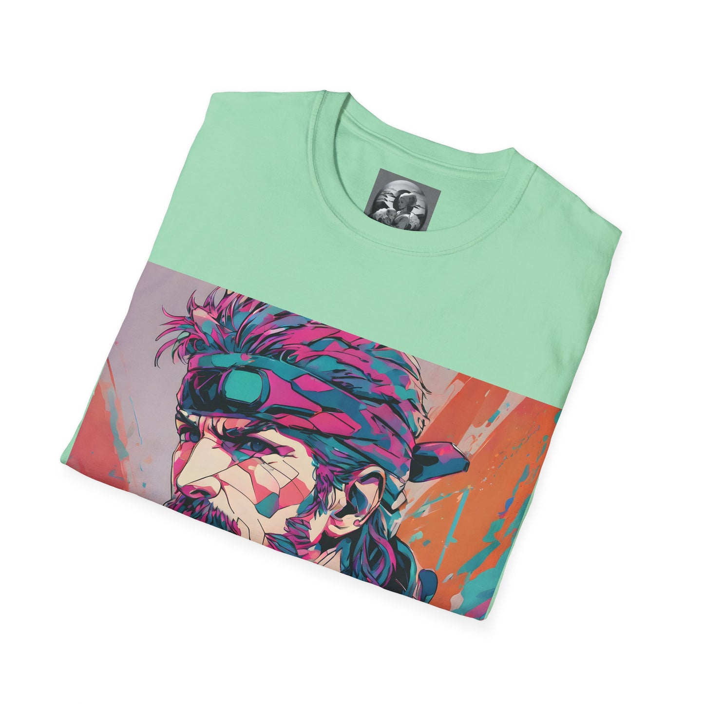 "Snake Eater" Single Print Unisex Softstyle T-Shirt