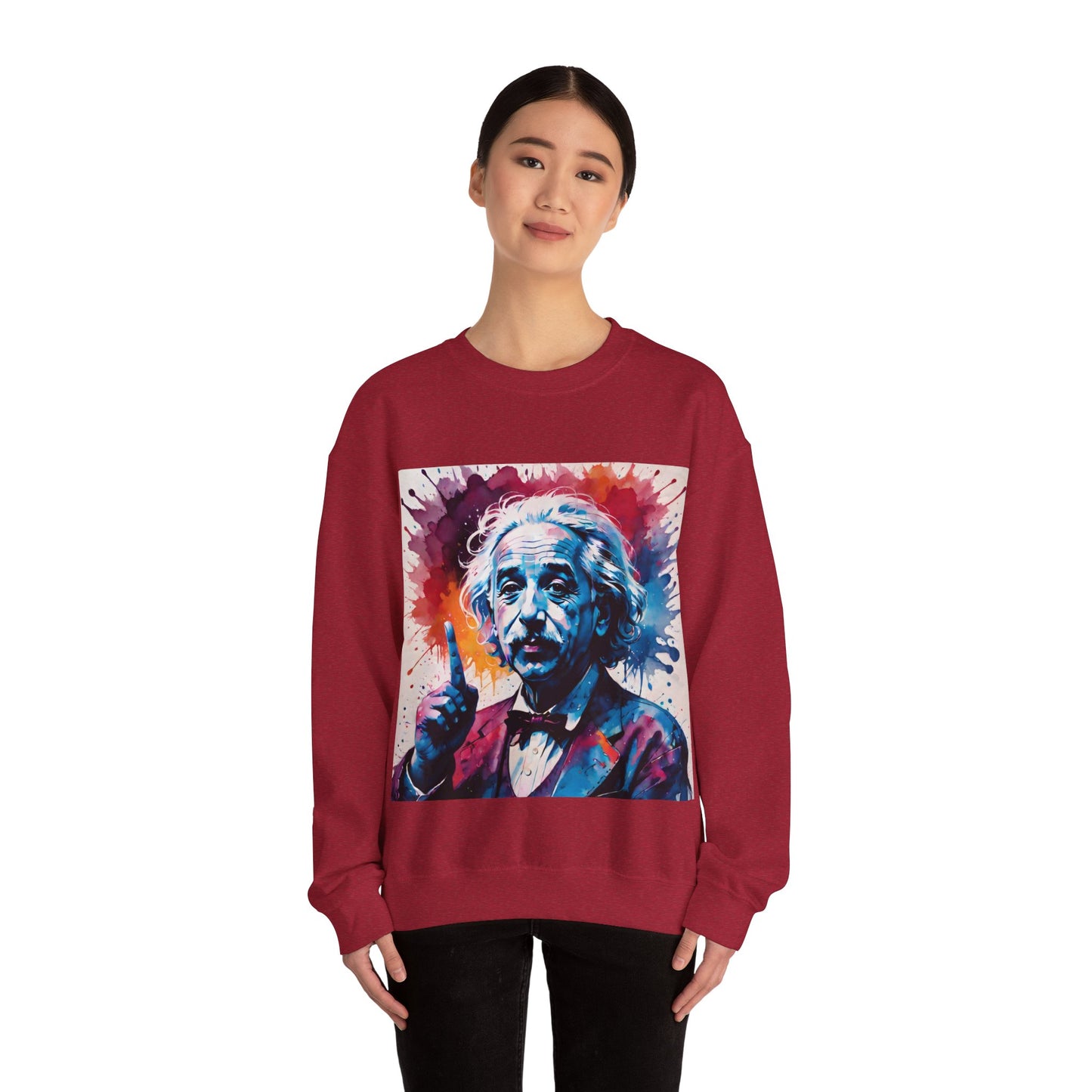 "The theory of everything" Single Print Unisex Heavy Blend™ Crewneck Sweatshirt